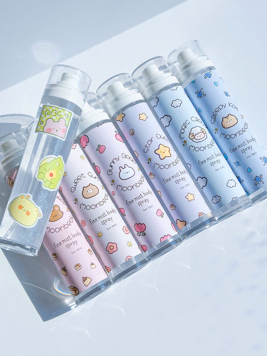 Moon Mist-Kawaii Character Colorful Fragrant Long Lasting Body Mists