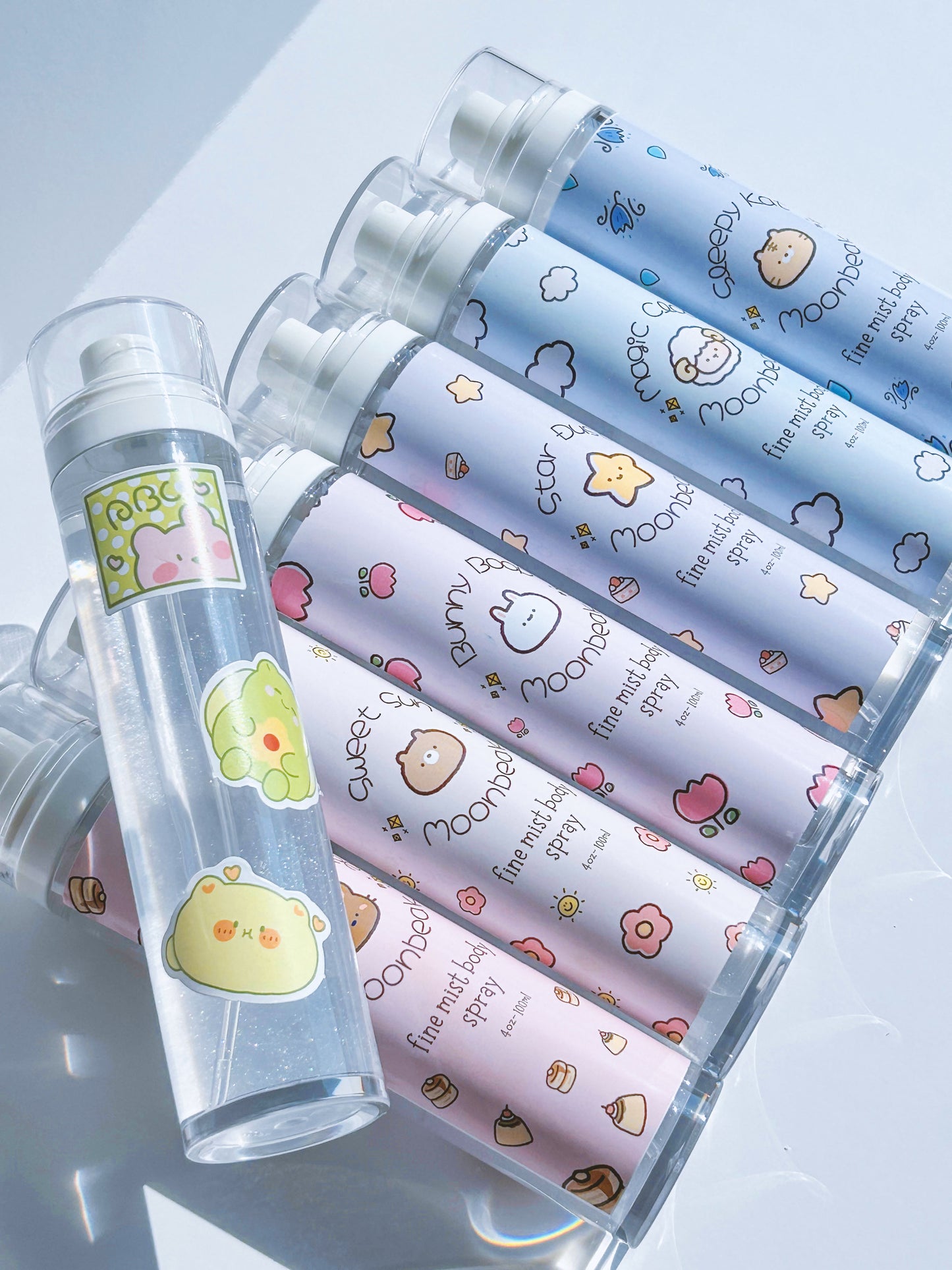 Moon Mist-Kawaii Character Colorful Fragrant Long Lasting Body Mists