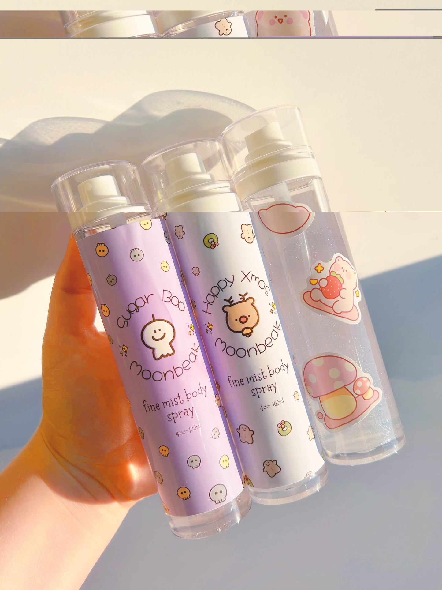 Holiday Mist-Kawaii Character Halloween Xmas Fragrant Long Lasting Body Mists