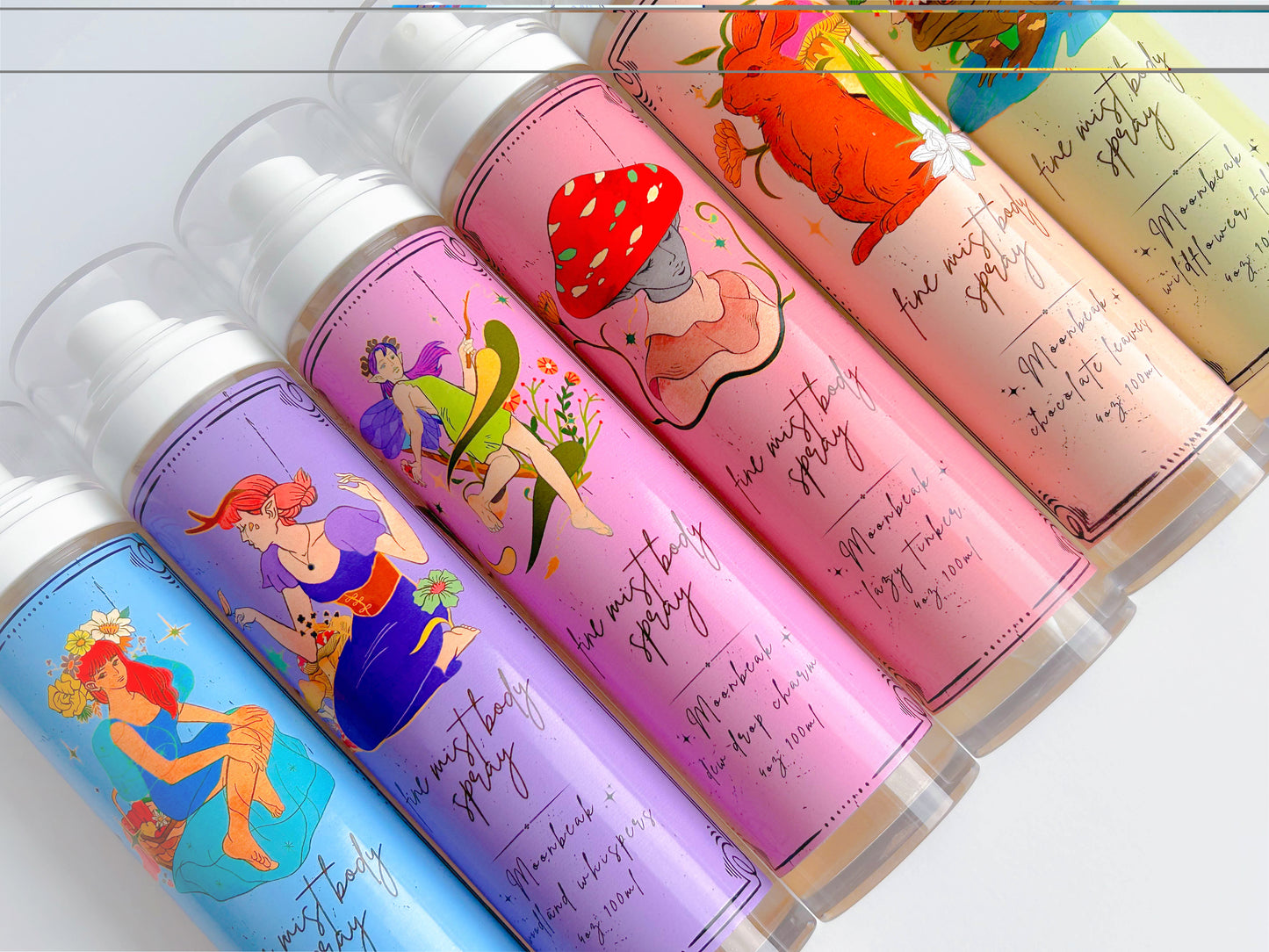 Sweet Whispers-Fairy Tail Fragrant Long Lasting Body Mists