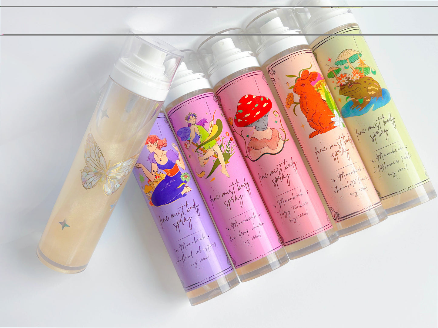 Sweet Whispers-Fairy Tail Fragrant Long Lasting Body Mists