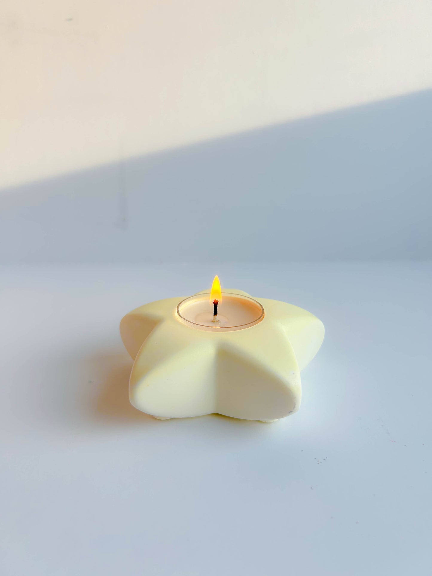 Kawaii Cute Star Shaped  Modern Minimalist Ceramic Candleholder