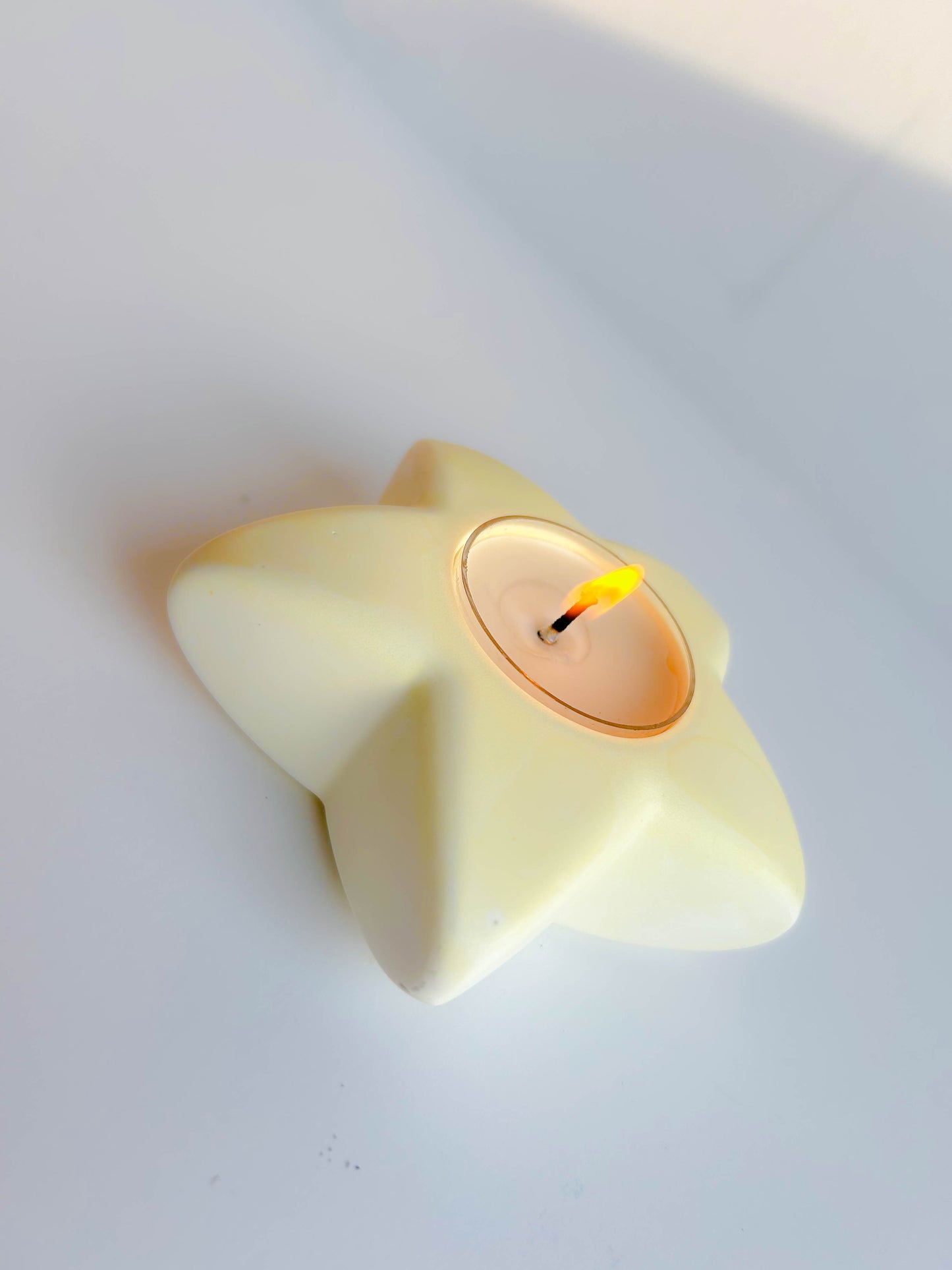 Kawaii Cute Star Shaped  Modern Minimalist Ceramic Candleholder