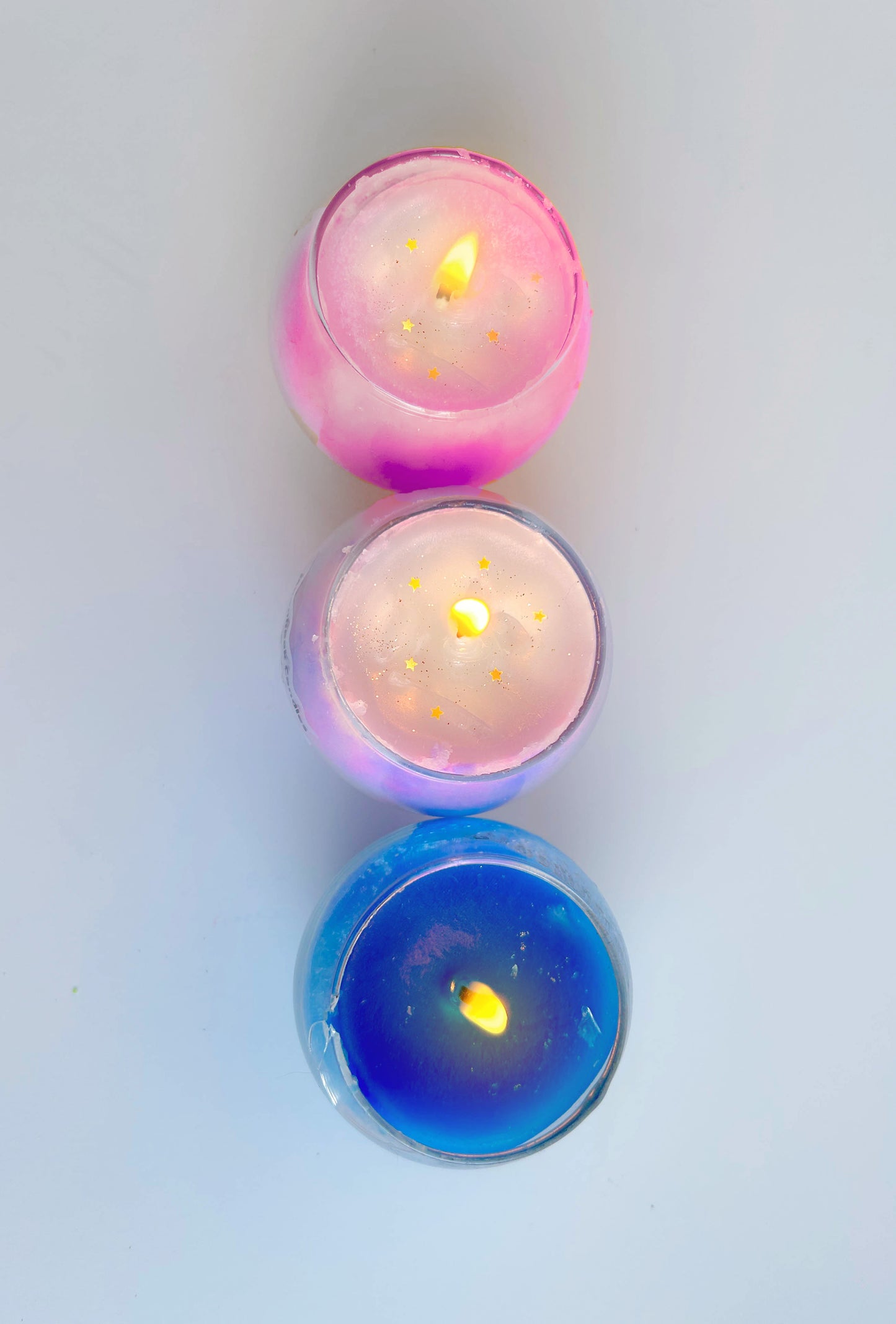 Super Cute Galaxy Cotton Candy Mini Candles