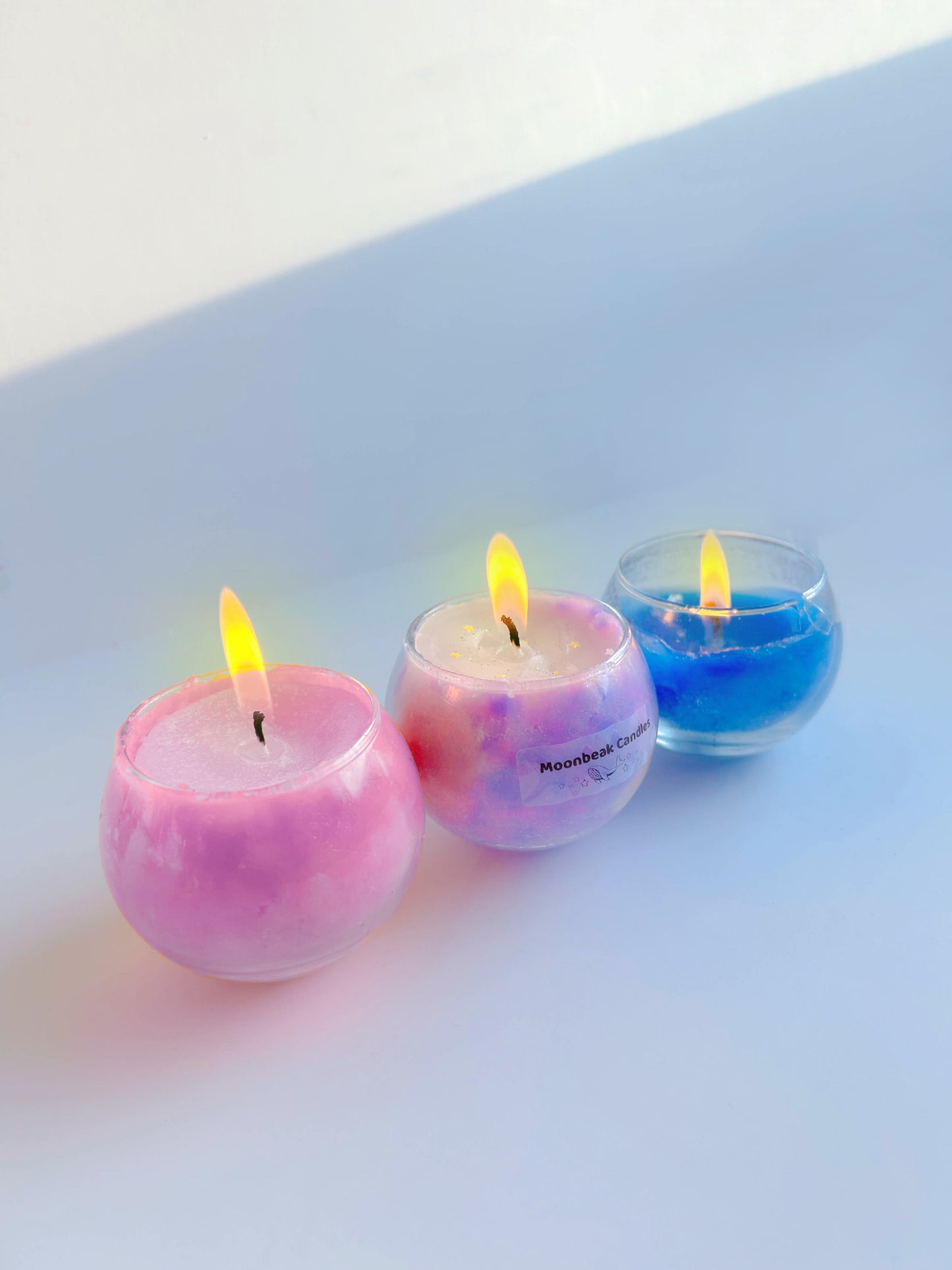 Super Cute Galaxy Cotton Candy Mini Candles