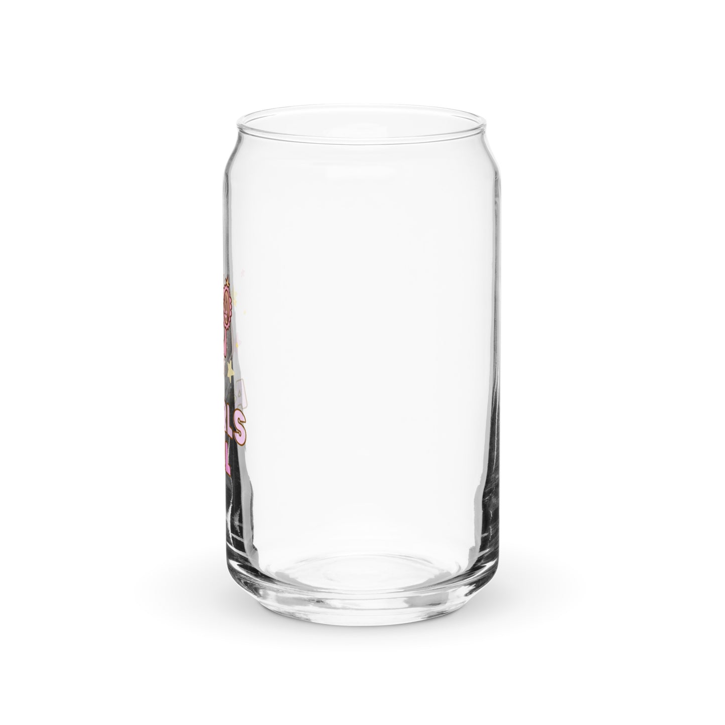 Kawaii Capybara Girls Girl Cute Girly Anime Can-shaped glass