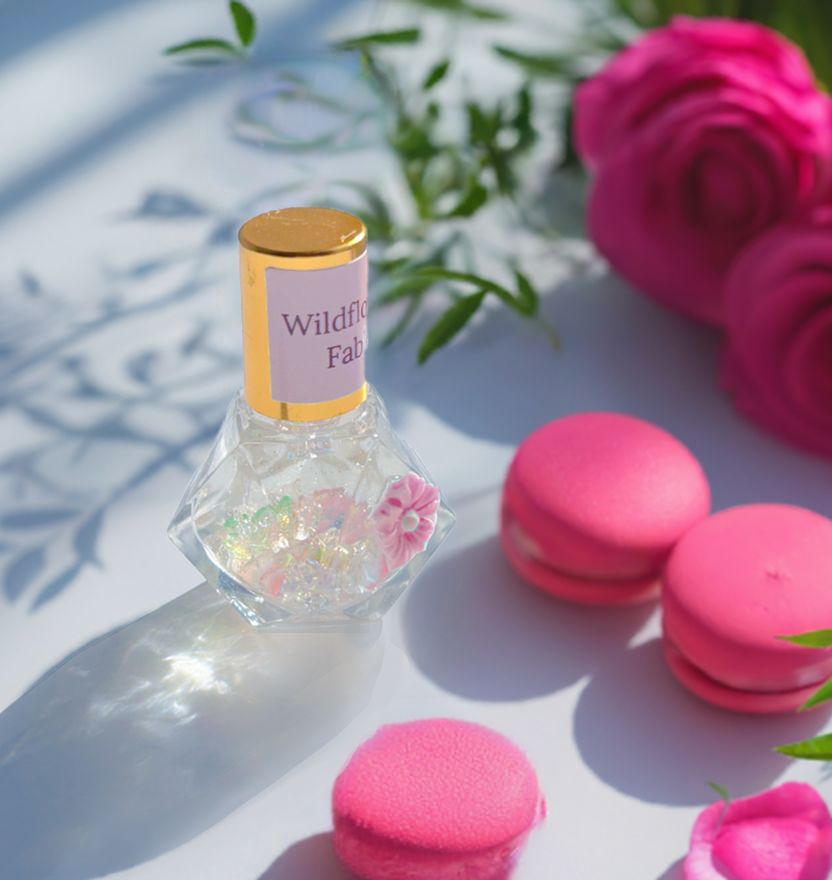 Sweet Whisper- Fairy Tail Fragrant Rose Macaron Fantasy Roll on Perfume