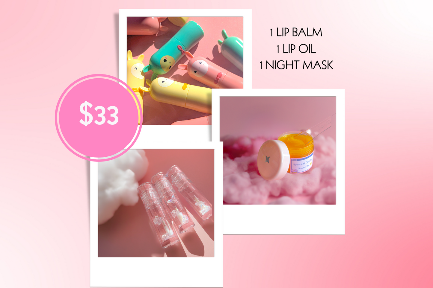 Cosmetic Lip Care Gift set $15