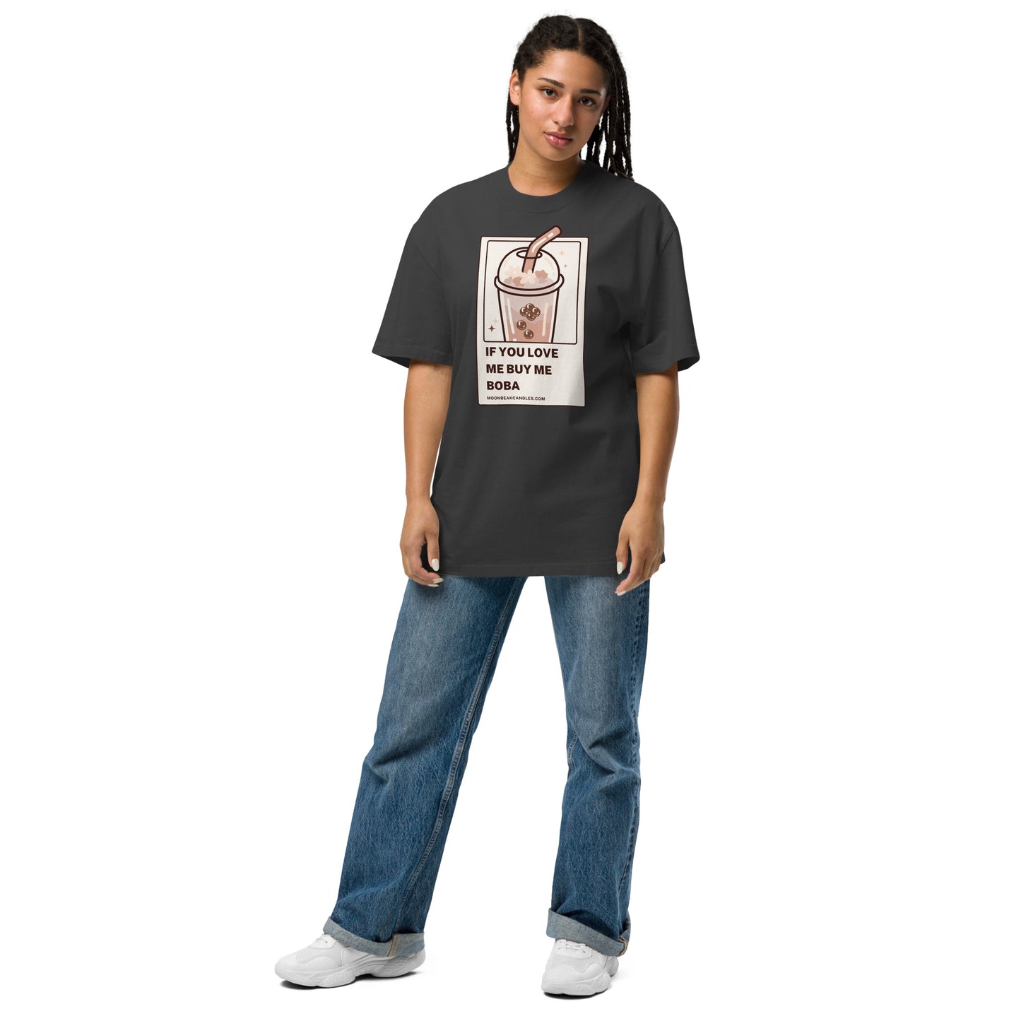 Super Cute Oversized Boba Funny Unisex Shirt