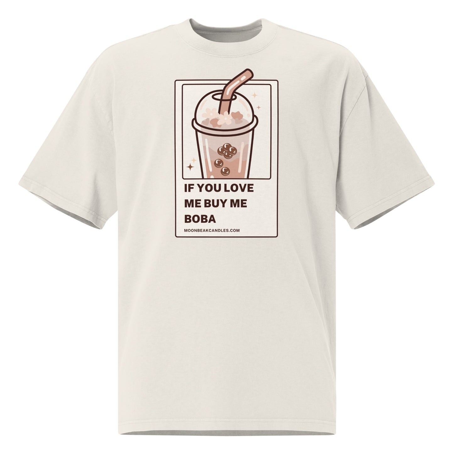 Super Cute Oversized Boba Funny Unisex Shirt