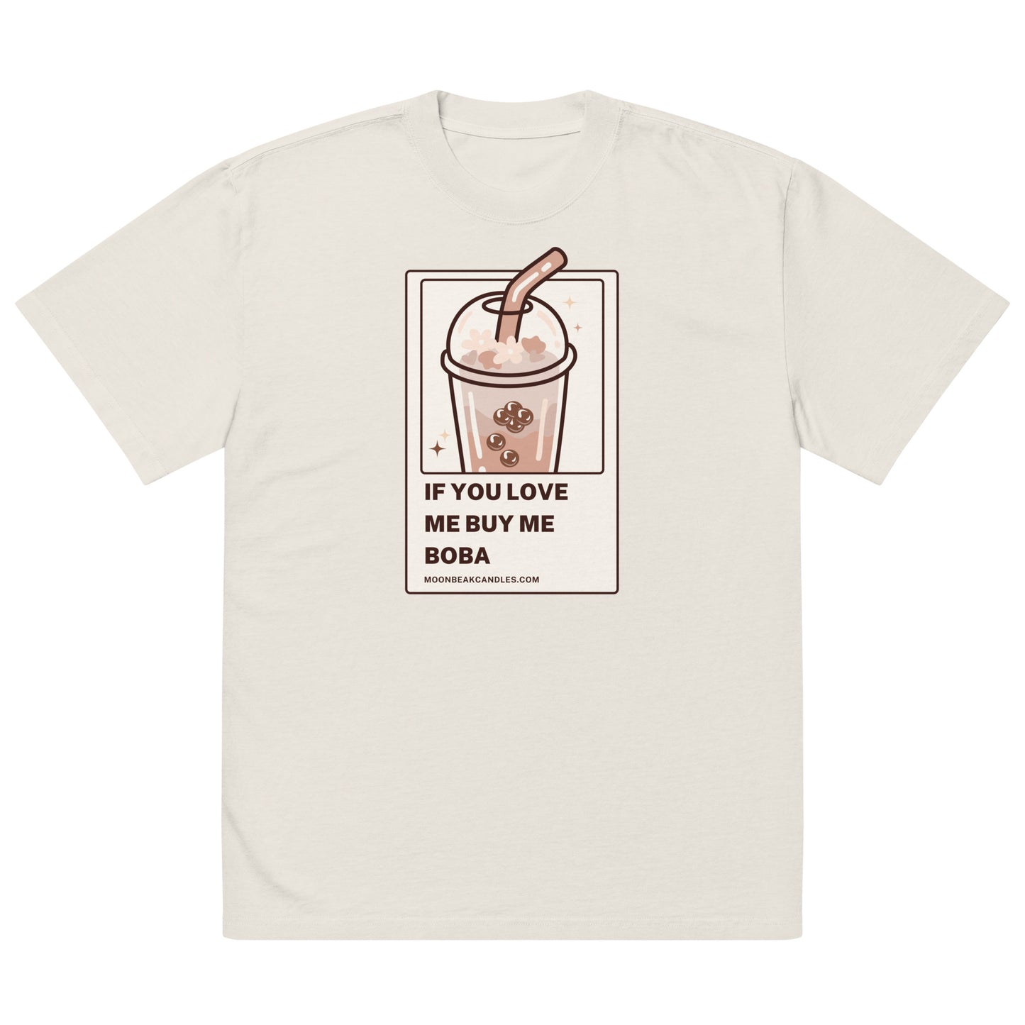 Super Cute Oversized Boba Funny Unisex Shirt