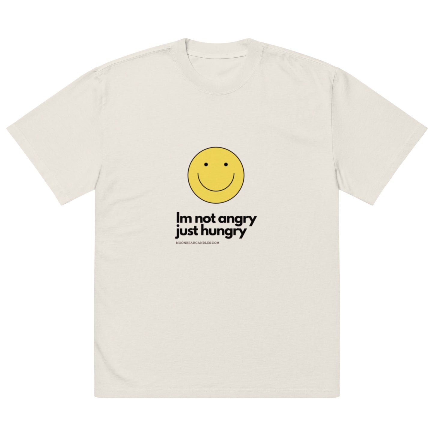 Super Funny Cute Hungry Not Angry Oversized Shirt