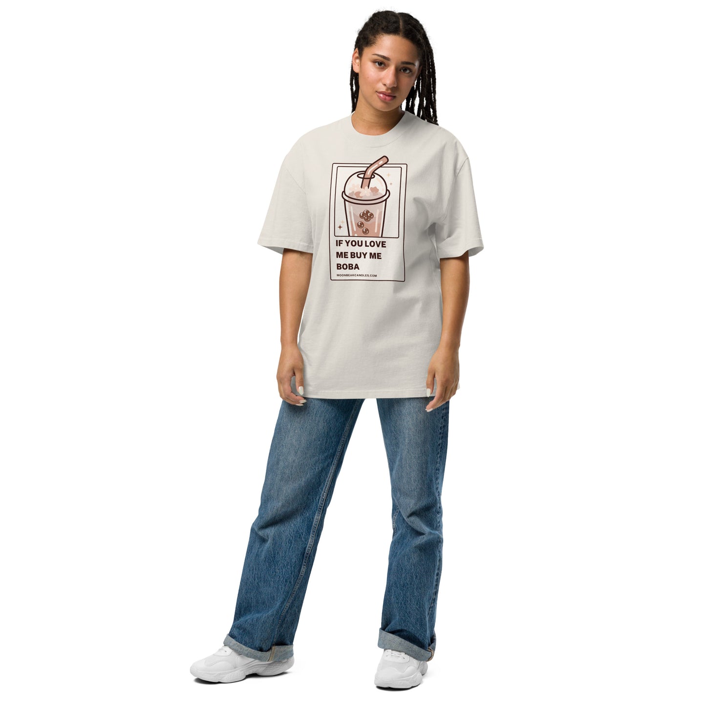 Super Cute Oversized Boba Funny Unisex Shirt