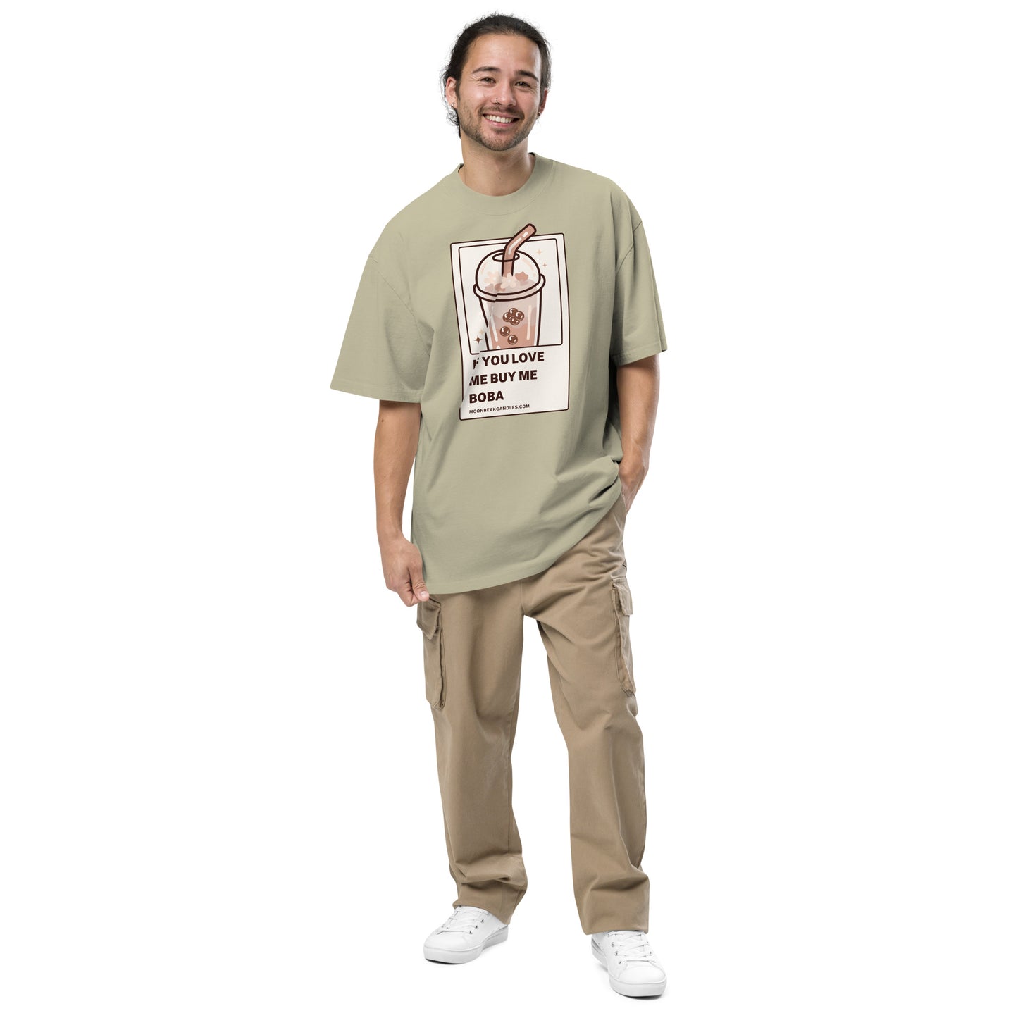 Super Cute Oversized Boba Funny Unisex Shirt