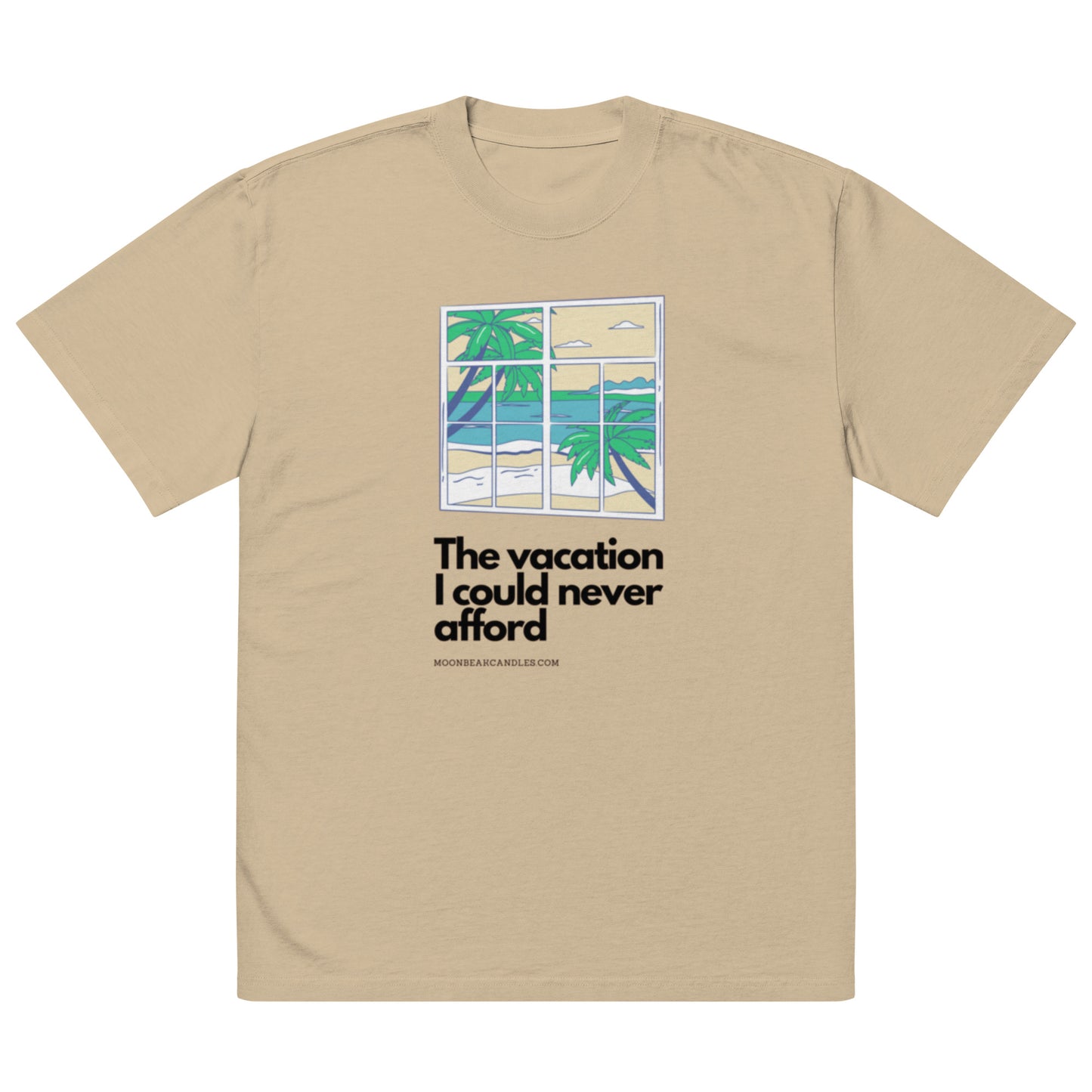 Cute and Funny Vacation Parody Oversized Shirt