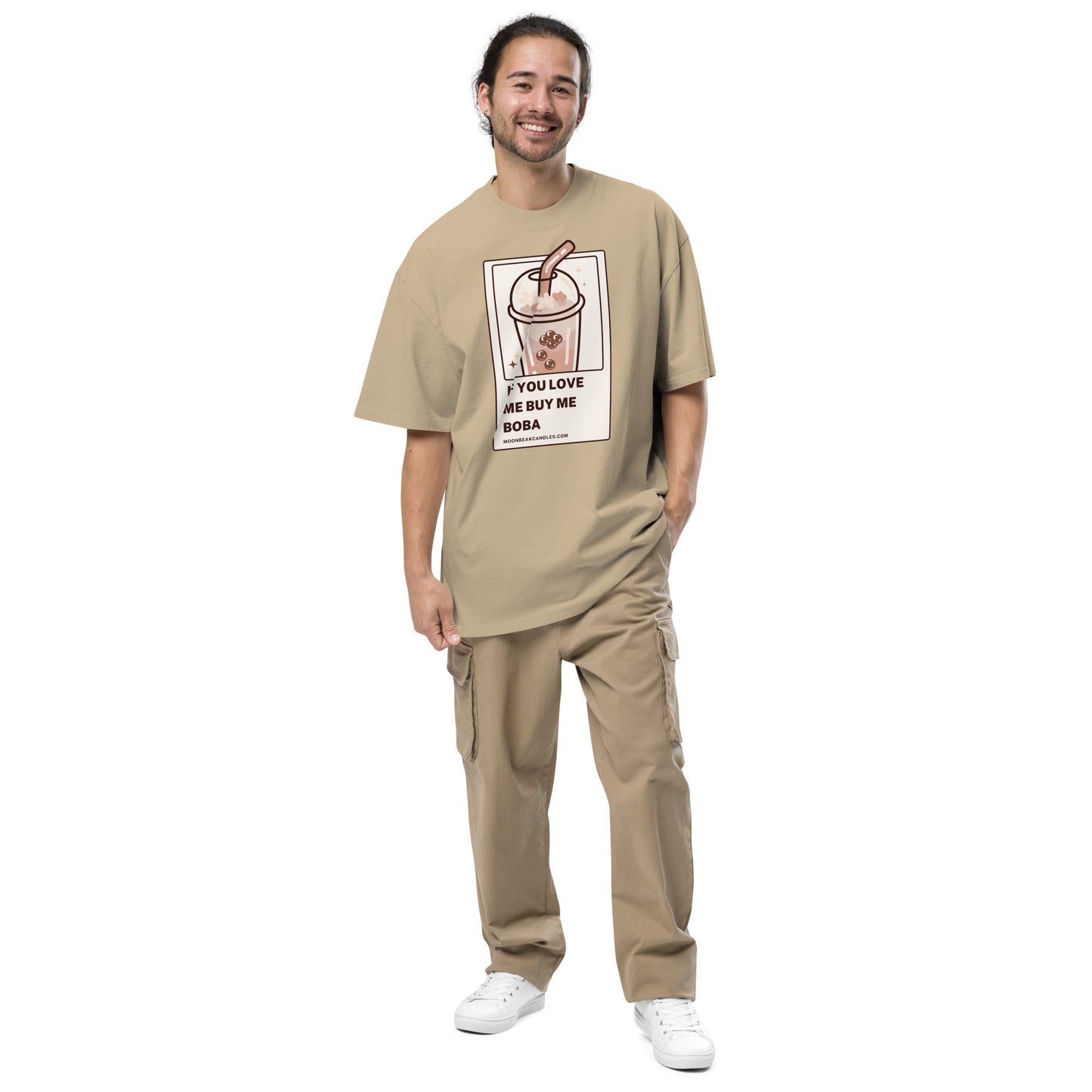 Super Cute Oversized Boba Funny Unisex Shirt