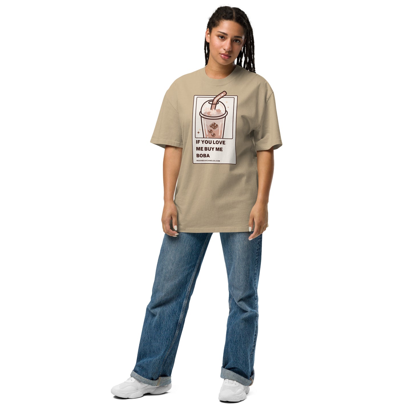 Super Cute Oversized Boba Funny Unisex Shirt