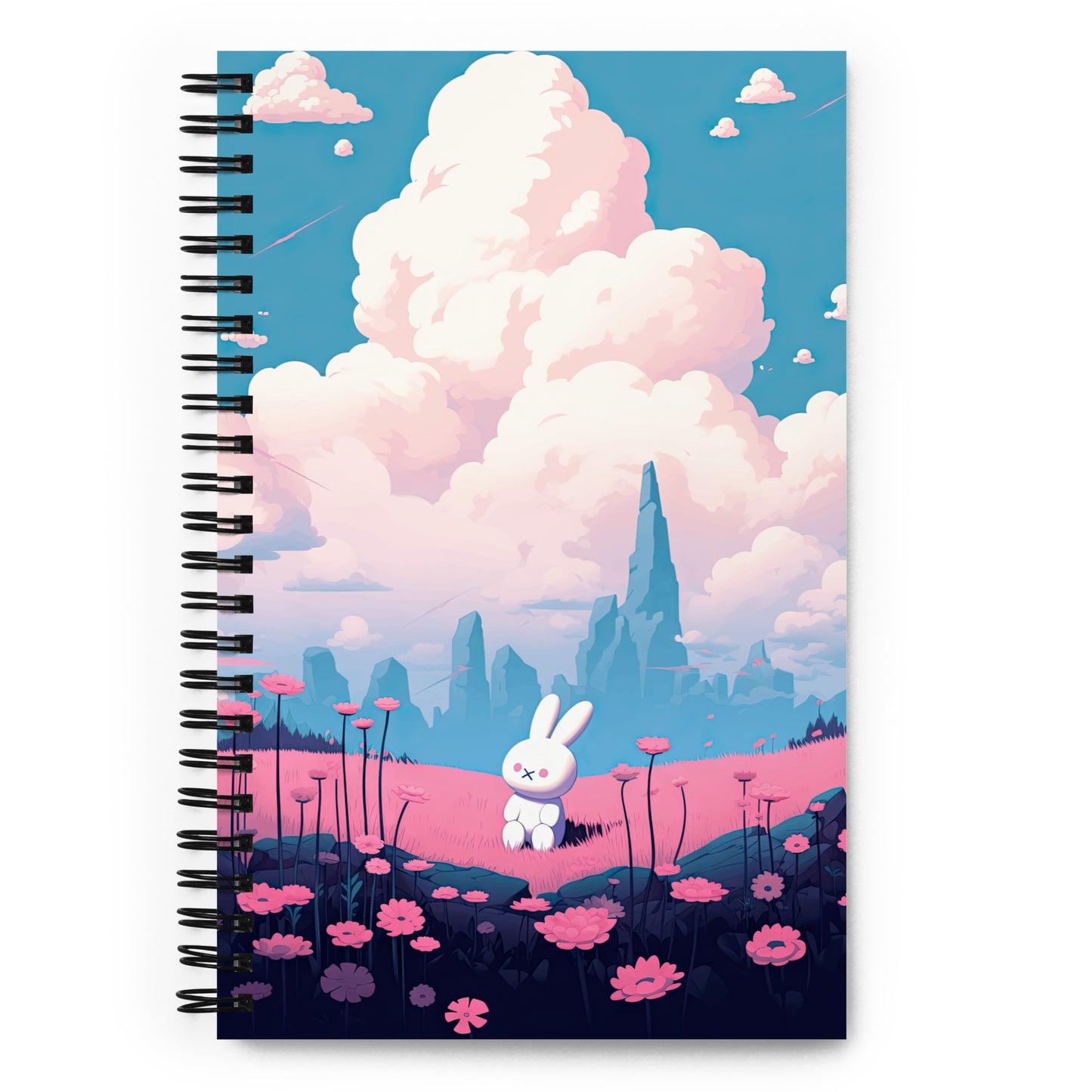 Kawaii Cute Anime Bunny Drawing Notebook