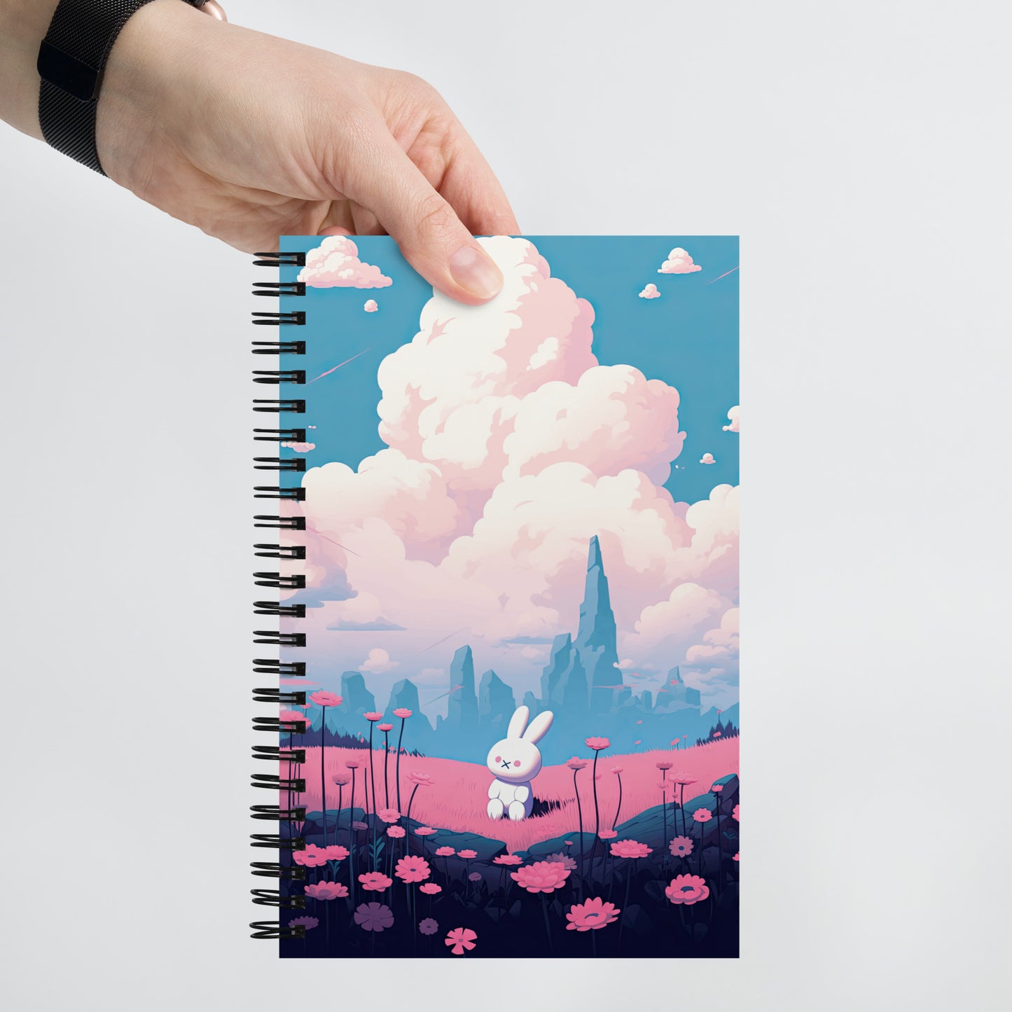 Kawaii Cute Anime Bunny Drawing Notebook