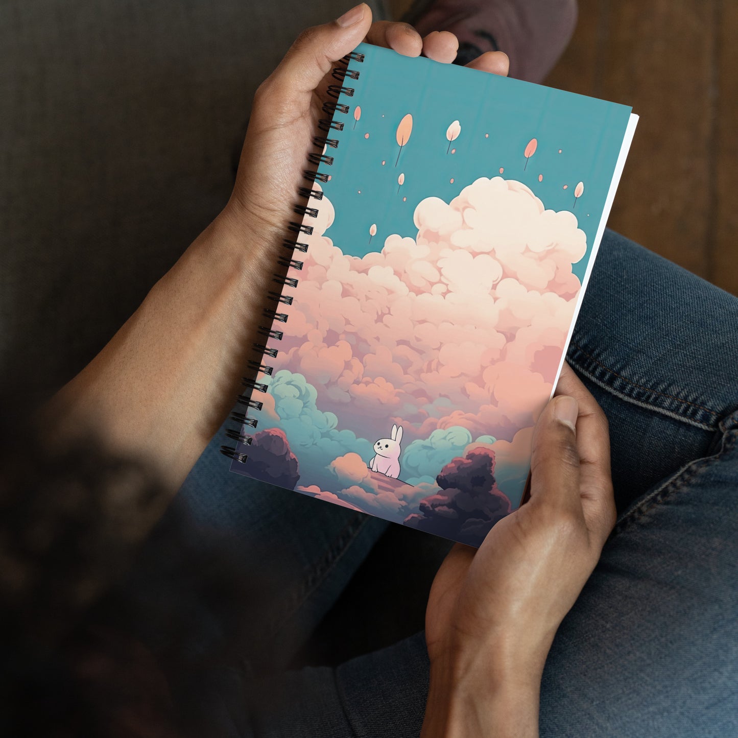 Kawaii Anime Bunny Fall Inspired Drawing Notebook