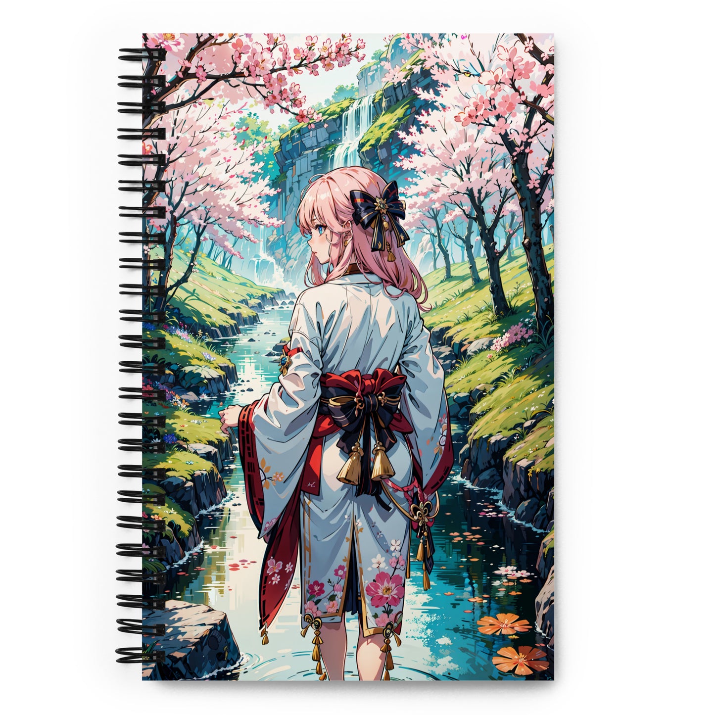 Kawaii Yae Miko Genshin Anime Drawing Notebook