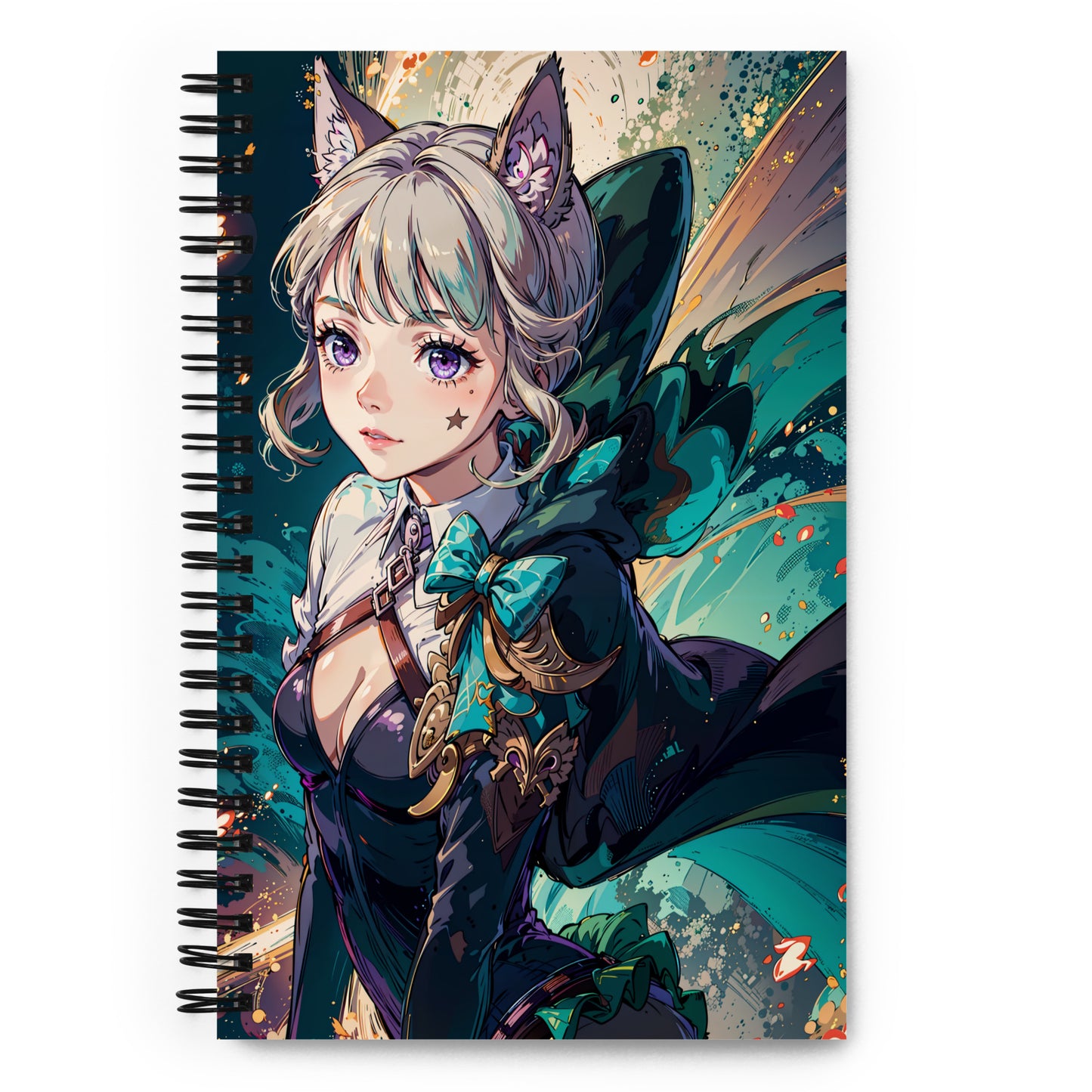 Kawaii Lynette Genshin Anime Drawing Notebook