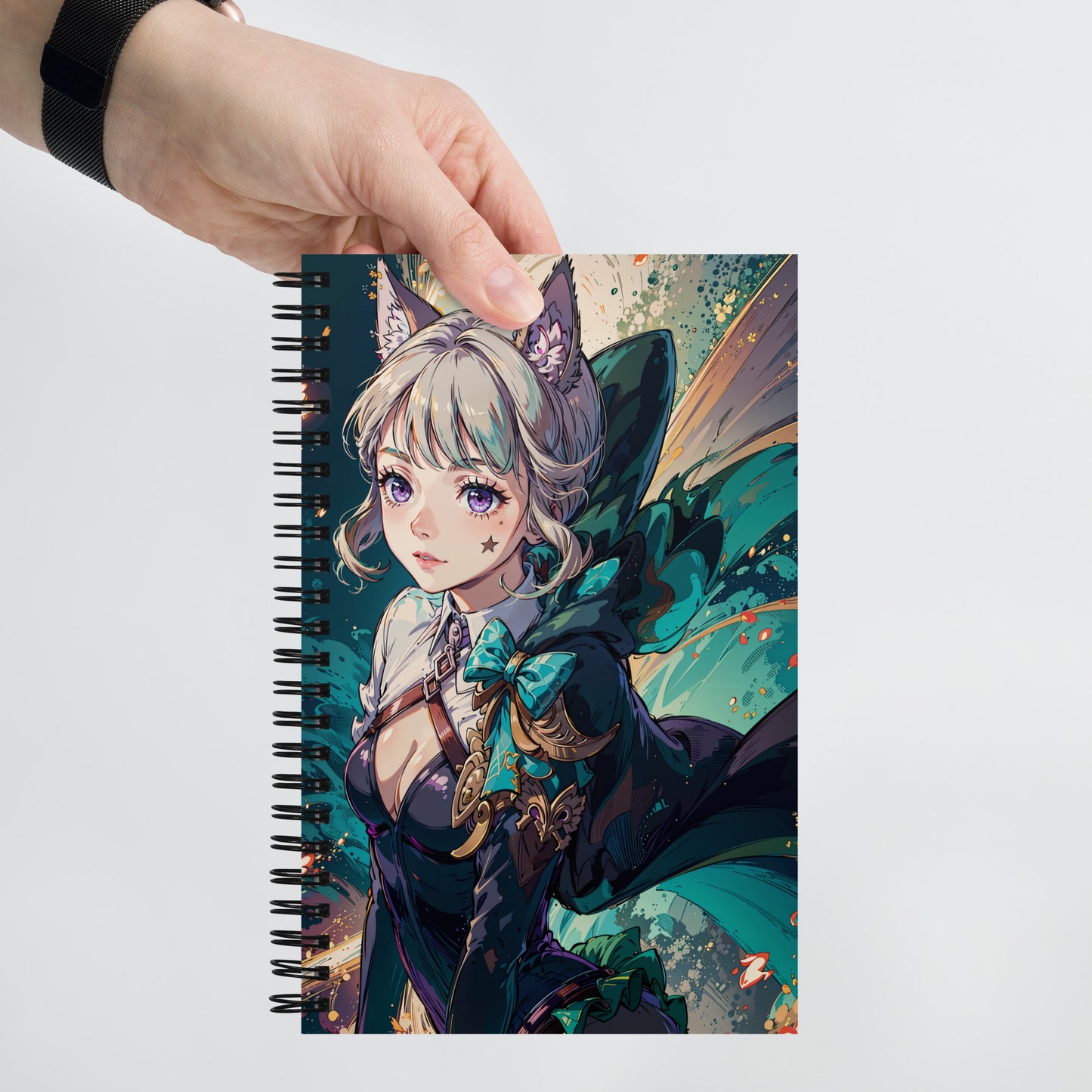 Kawaii Lynette Genshin Anime Drawing Notebook