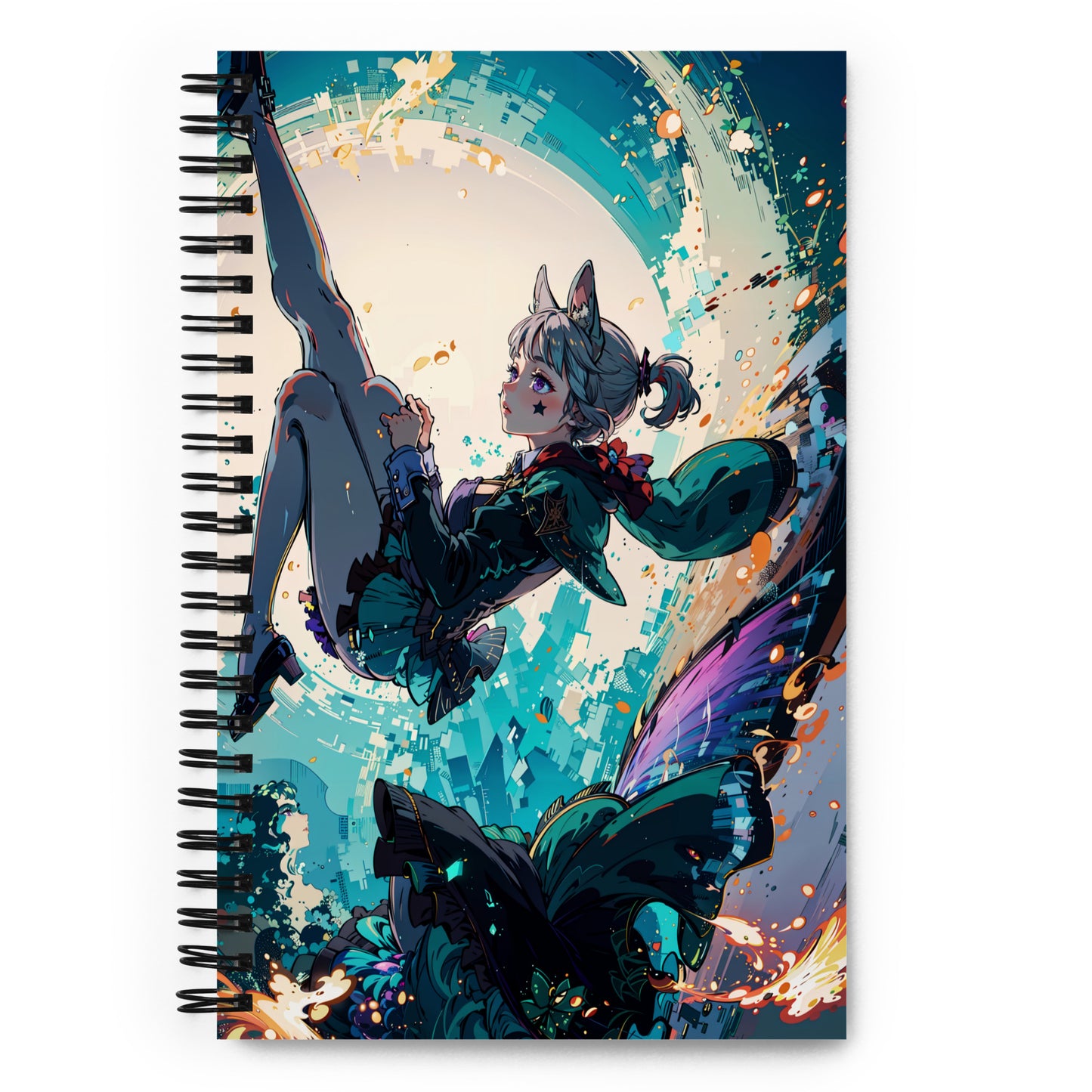 Kawaii Lynette Genshin Fantasy Anime Drawing Notebook