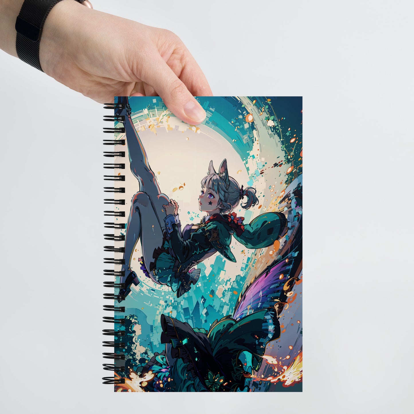 Kawaii Lynette Genshin Fantasy Anime Drawing Notebook