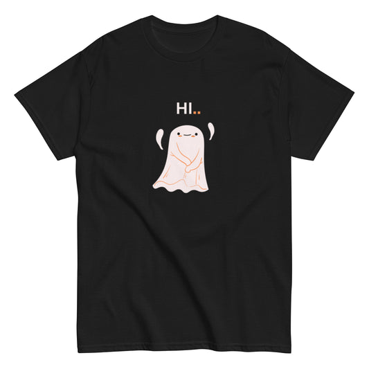 Adorable Halloween Shy Ghost T Shirt