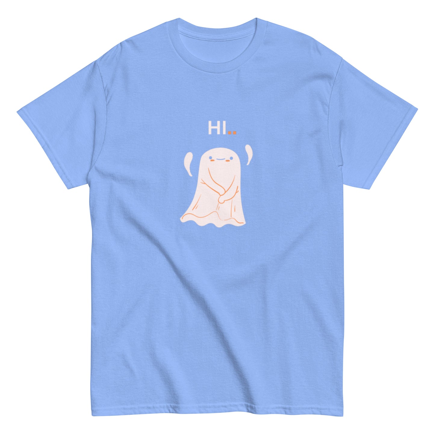 Adorable Halloween Shy Ghost T Shirt