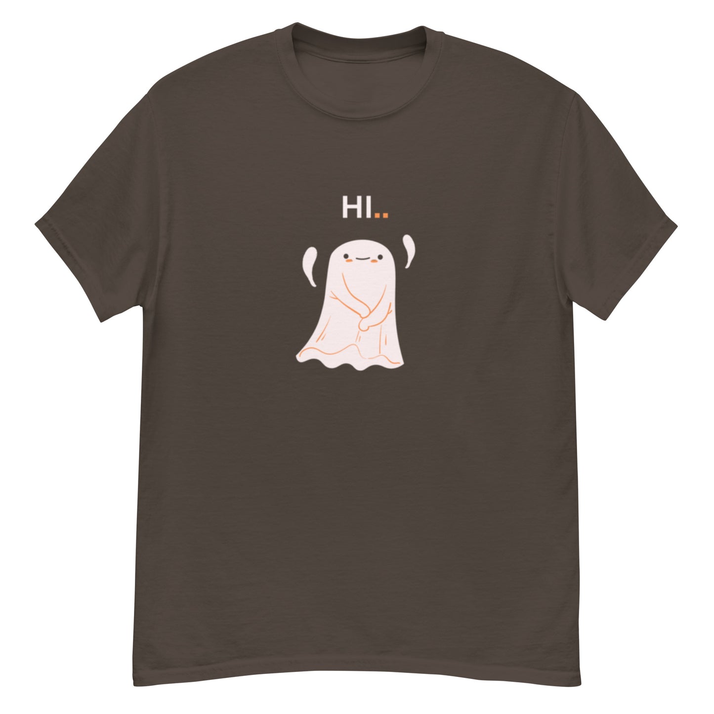 Adorable Halloween Shy Ghost T Shirt