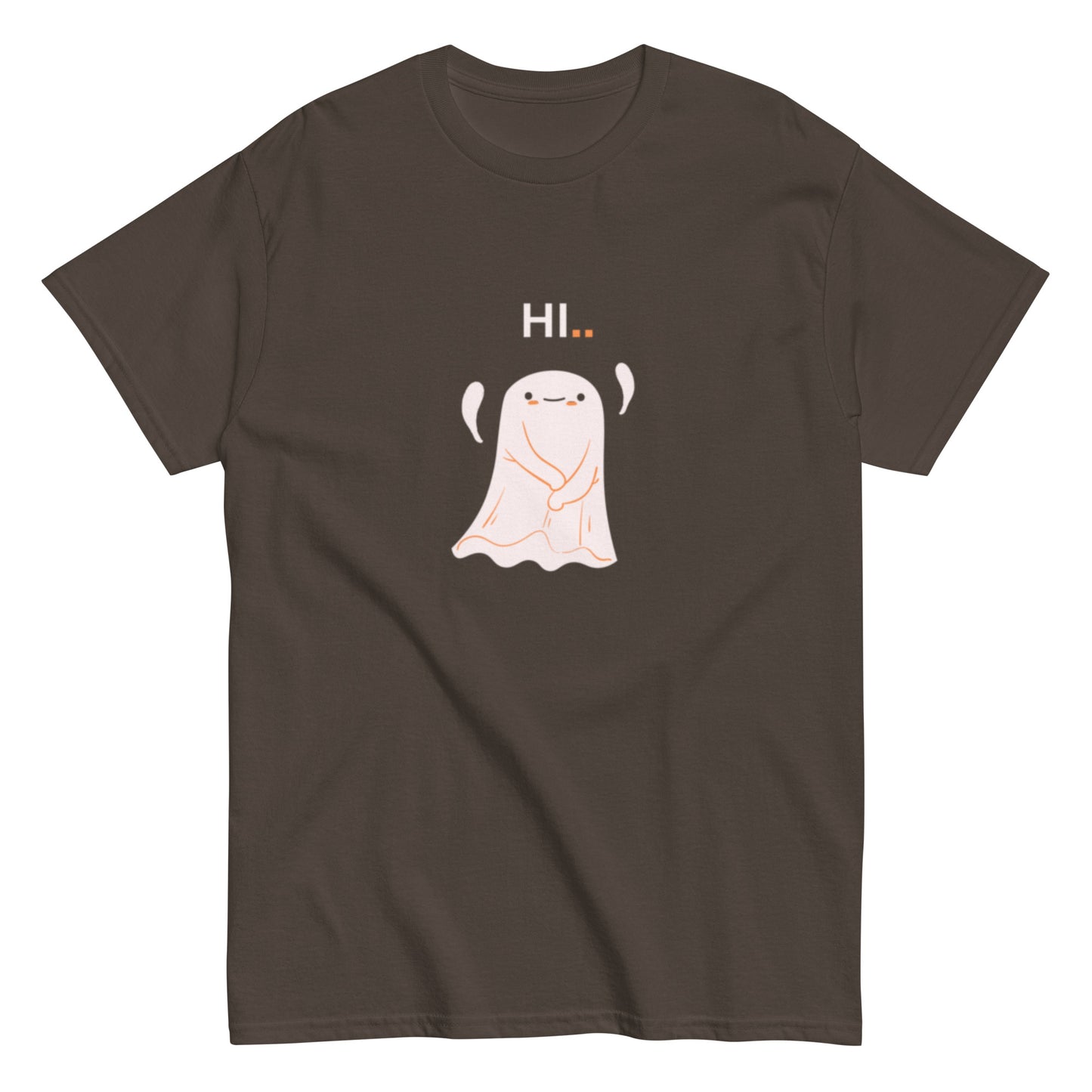 Adorable Halloween Shy Ghost T Shirt