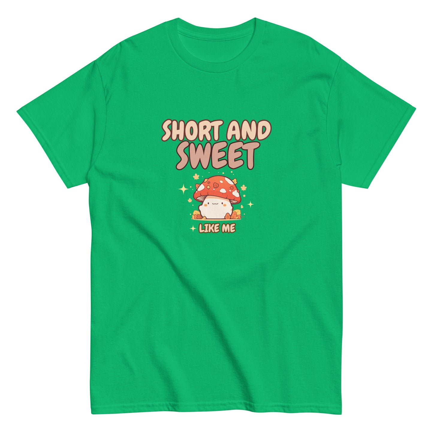 Adorable Sweet and Short Anime Fantasy Mushroom Character Shirt