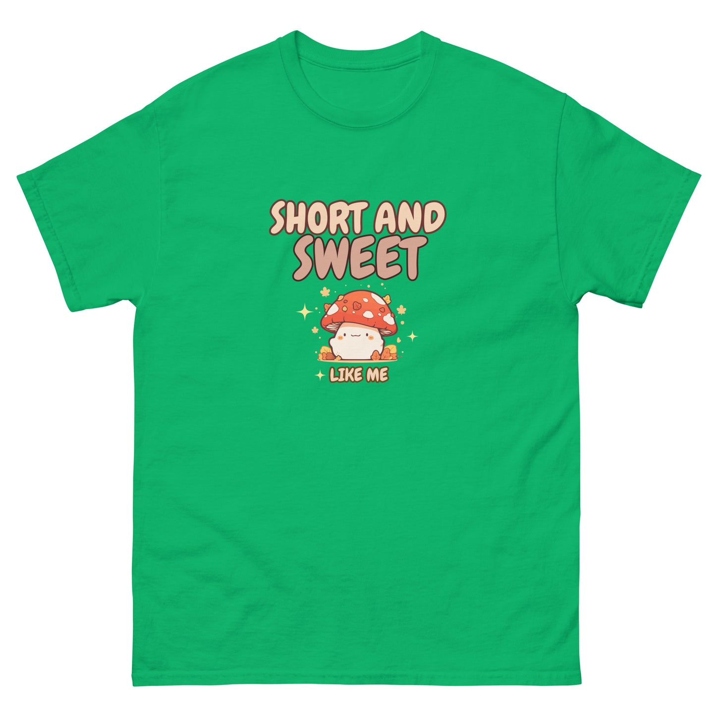 Adorable Sweet and Short Anime Fantasy Mushroom Character Shirt