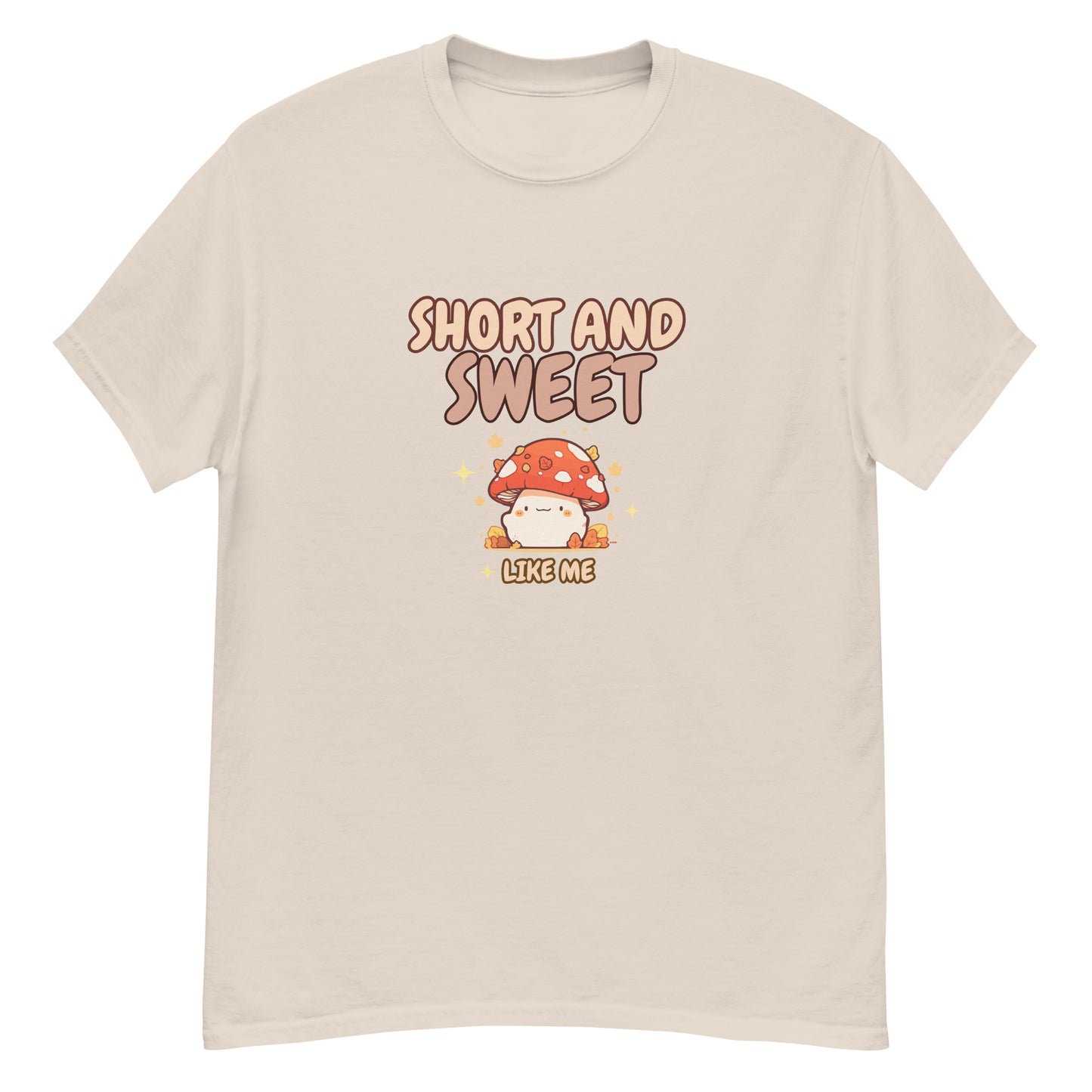 Adorable Sweet and Short Anime Fantasy Mushroom Character Shirt