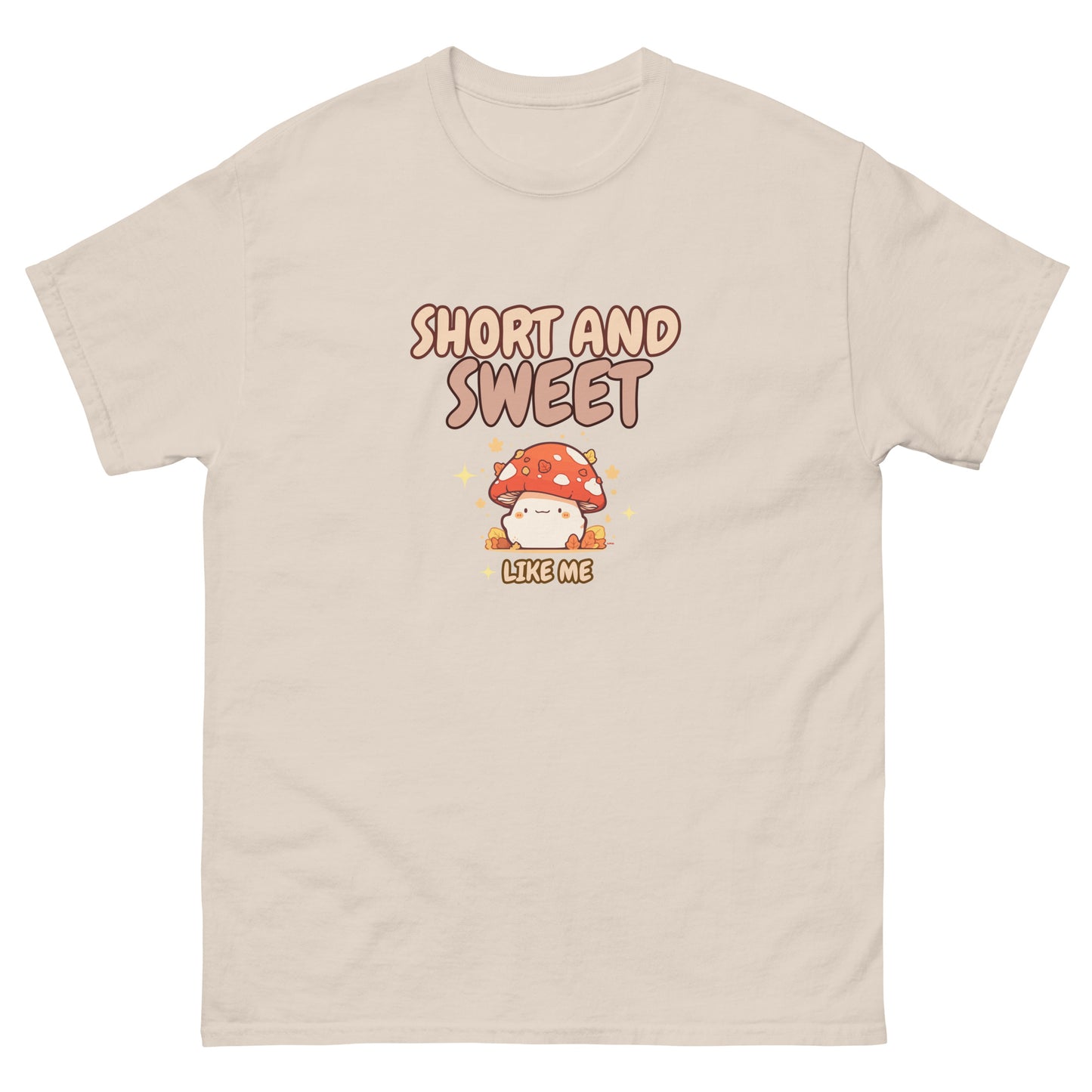 Adorable Sweet and Short Anime Fantasy Mushroom Character Shirt