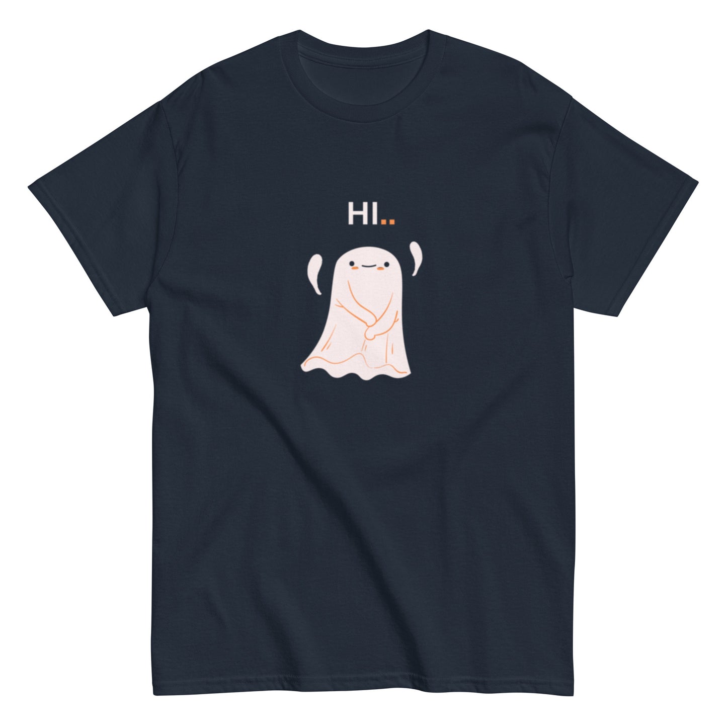 Adorable Halloween Shy Ghost T Shirt