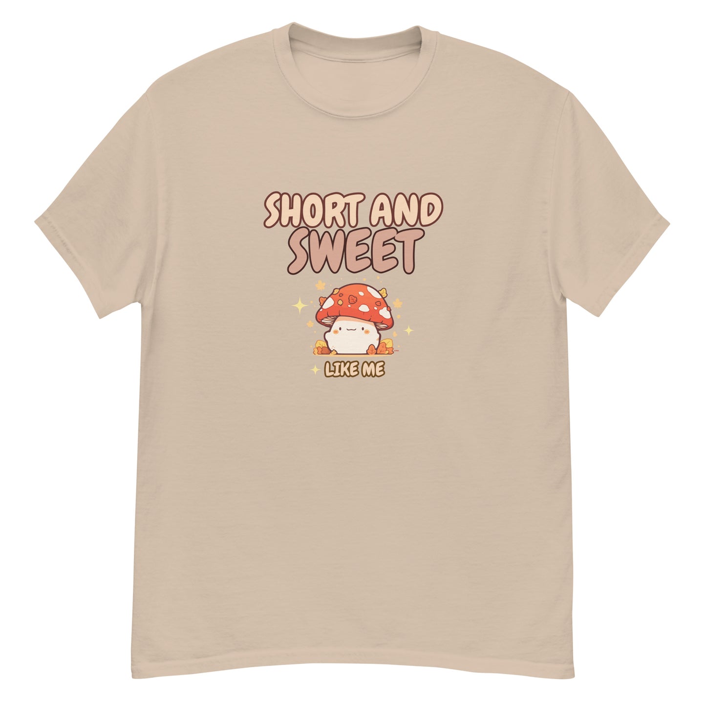 Adorable Sweet and Short Anime Fantasy Mushroom Character Shirt