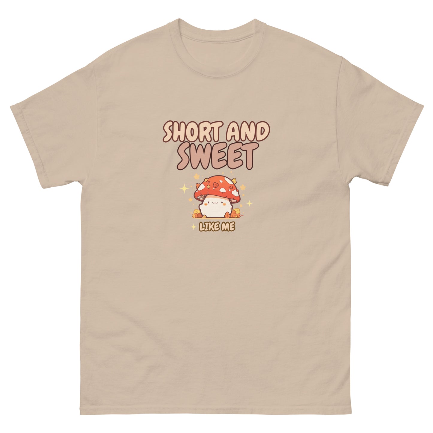 Adorable Sweet and Short Anime Fantasy Mushroom Character Shirt