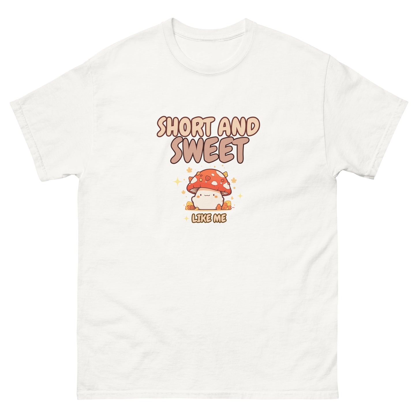 Adorable Sweet and Short Anime Fantasy Mushroom Character Shirt