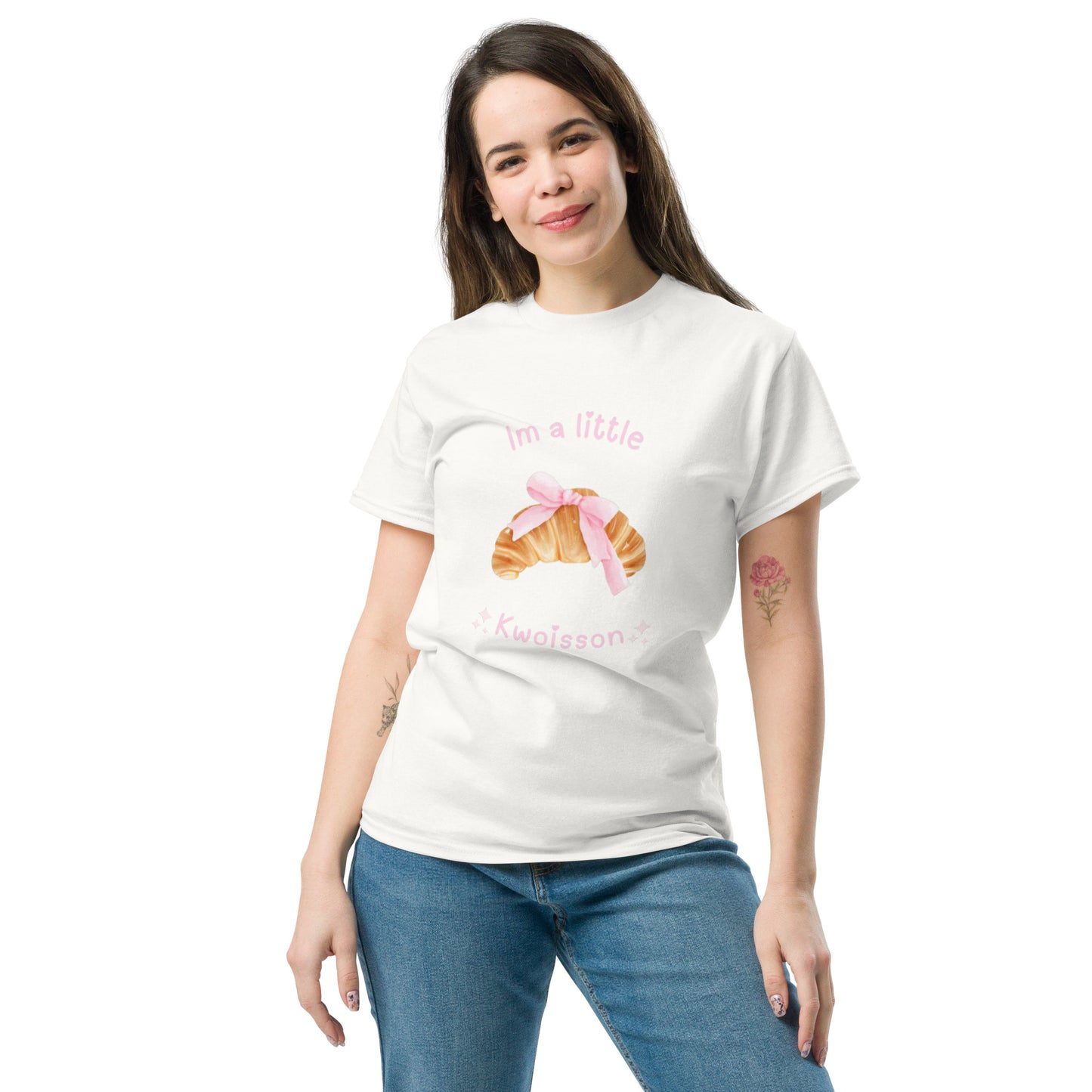 Kawaii Coquette Soft Girl Cute Croissant TShirt